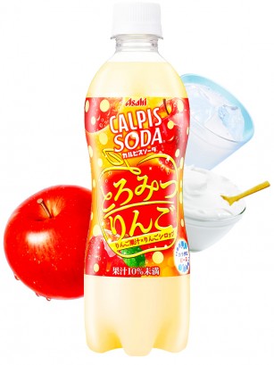 Calpis Sparkling Soda con Zumo de Manzana Japonesa 500 ml.