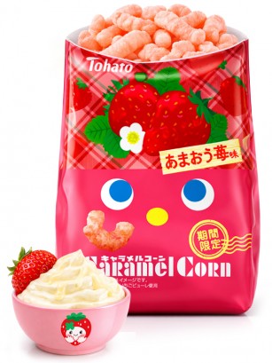 Snack Lovely Tohato Sabor Fresas y Leche Condensada 62g.