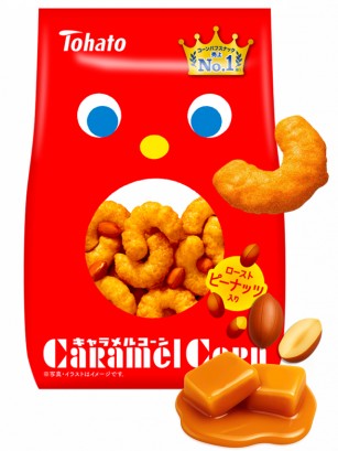 Snack Lovely Tohato Caramelo con Cacahuetes 70g.