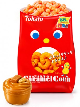Snack Lovely Tohato Caramelo con Cacahuetes 70g.