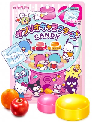 Caramelos de Manzana y Mandarina Sanrio 50g.