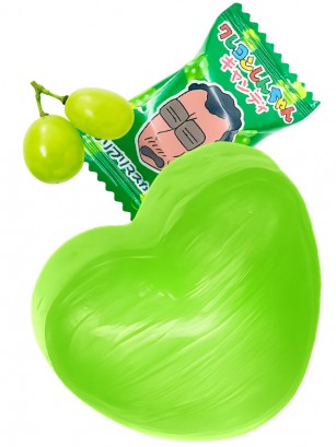 Caramelo Corazón de Shin Chan Uva | Unidad