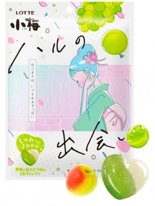 Caramelos de Ciruela Japonesa y Uva Blanca 60g.