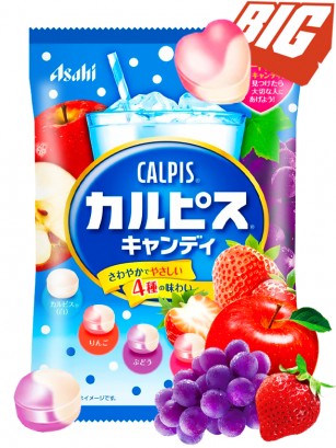Caramelos Calpis 4 Sabores Frutas Frescas 100 grs.