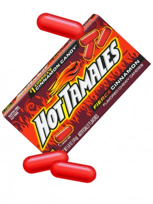 Caramelos Blandos Picantes de Canela | Hot Tamales 141 grs