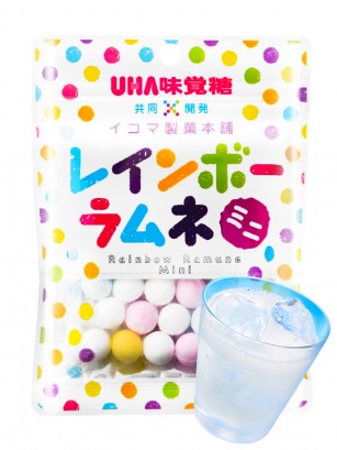 Caramelos UHA Japoneses Rainbow Ramune Mini 30 grs.