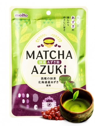 Caramelos Japoneses Matcha y Azuki | Meito 45 grs.