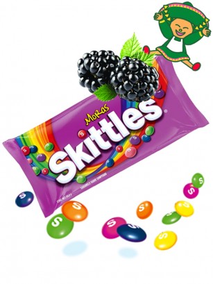 Caramelos Skittles Sabor a Moras  | PURO MÉXICO!! 22 grs.