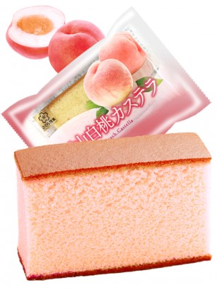 Bizcocho Castella de Melocotón Blanco Japonés de Okayama | 40g.
