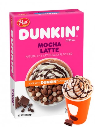 Cereales Dunkin' Mocha Latte 311 grs