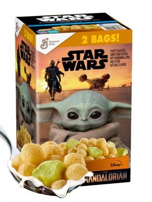 Cereales The Mandolarian de Fruta con Marshmallows | Mega Box 935 grs