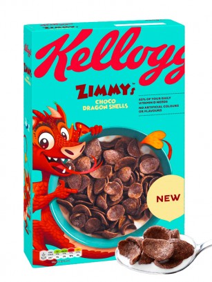 Cereales Zimmy's Escamas de Dragón | Chocolate | 450 grs. | OFERTA!!