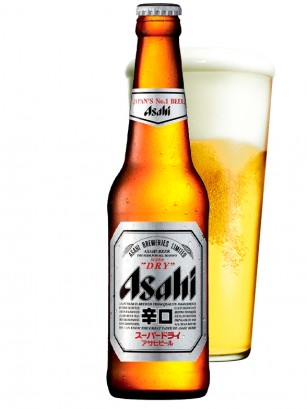 Cerveza Japonesa Asahi 330 ml.