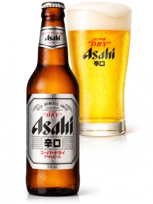 Cerveza Japonesa Asahi 330 ml.