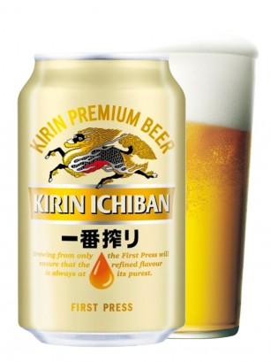 Cerveza Kirin Ichiban 330 ml.