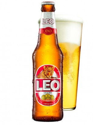 Cerveza Tailandesa LEO | Bottle 330 ml.