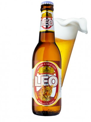 Cerveza Tailandesa LEO | Bottle 330 ml.