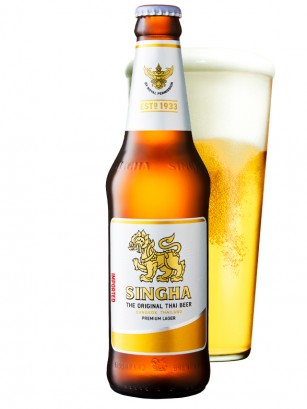 Cerveza Tailandesa Singha Premium Golden