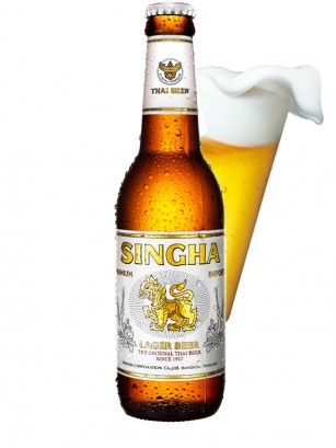 Cerveza Tailandesa Singha Premium Golden