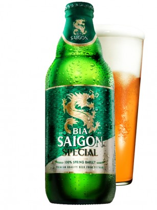 Cerveza Vietnamita Bia Saigon Special 330 ml.
