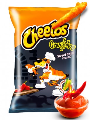 Cheetos Crunchos Sabor Sweet Chili 95 grs.