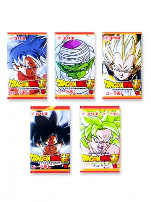 Chicle de Dragon Ball con Sabor a Soda Ramune | Unidad Super y Broly Edit