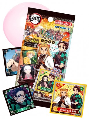 Chicle Kimetsu no Yaiba con 5 Pegatinas.