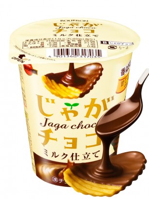 Patatas Fritas cubiertas de Crema de Choco con Leche 37g.