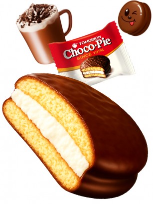 Choco Pie Coreano relleno de Crema de Nube | Unidad