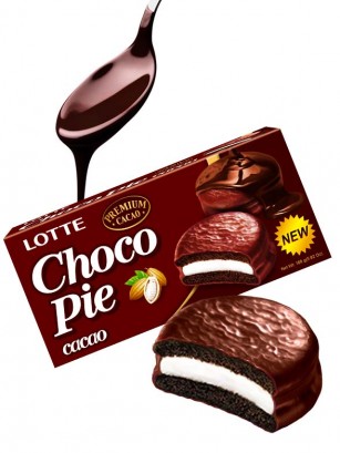 Choco Pie Doble Choco y Crema de Vainilla | Receta Coreana | 6 uds