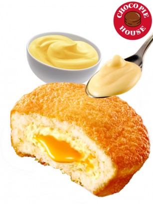 Choco Pie Golden con Crema Pastelera | Unidad