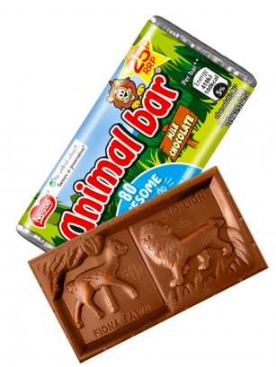 Chocolate con Leche Nestle | Animals 19 grs