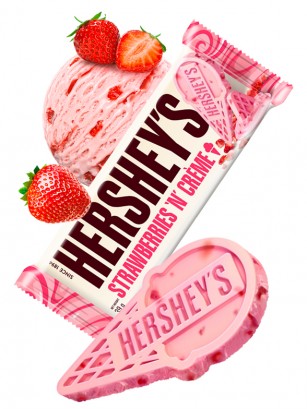 Chocolate Hershey's Strawberry Ice Cream | 39 grs