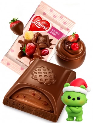 Chocolatina de Tutti Frutti | Laura | Dairy Sweets 54 grs.