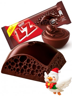 Chocolatina de Mousse de Chocolate Negro 70% Nestle LZ 36g.
