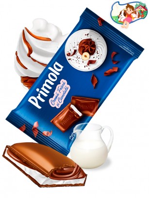 Chocolate Primola de Nata y Cacao 94,5 grs.