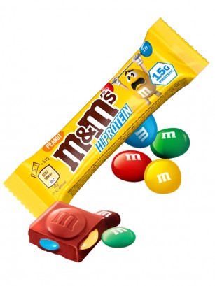 Chocolatina M&M's Cacahuete | Hiprotein 51 grs.