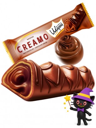 Chocolatina Waffer Doble Chocolate | Dairy Sweets 25g.