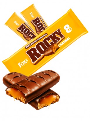 Galletas Fox's de Chocolate y relleno de Toffe | Rocky | MULTI PACK
