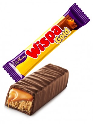 Barrita de Chocolate Cadbury y Toffe | Wispa Gold 48 grs.