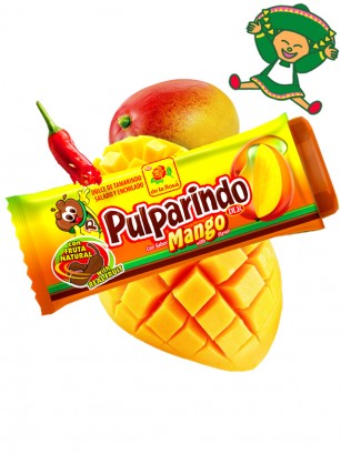 Chuche Dulce de Tamarindo Salada y Picante Sabor Mango | Pulparindo | PURO MÉXICO!!