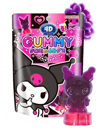 Chuches 4D Kuromi Sabor Refresco de Uva 72 grs.