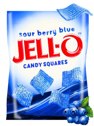 Chuches Cuadradas de Arándanos | Jell-o 127 grs.