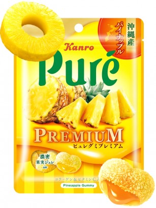 Chuches rellenas Puro Zumo de Piña | Pure Premium 54 grs.