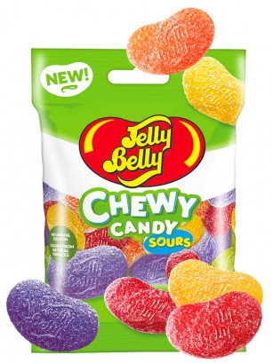 Chuches Ácidas Sabor de Frutas Chewy Candy | Jelly Belly 60 grs.