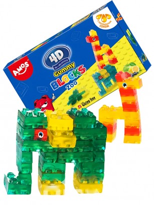 Chuches de Frutas | Bloques de construcción | Edición Zoo 100g.