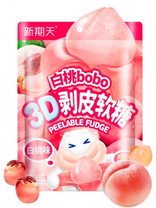 Chuches Textura 3D Sabor Melocotón | 130 grs.