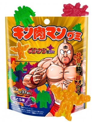 Chuches de Uva Edición Kinnikuman Musculman | Bandai 40 grs.