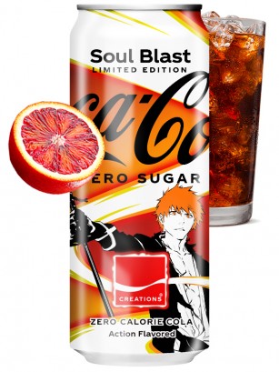 Coca Cola Japonesa Edición Bleach  | Edición Limitada Sabor Sanguina 355 ml.