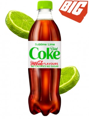 Coca Cola DIET Sabor Lima 1,25 L.